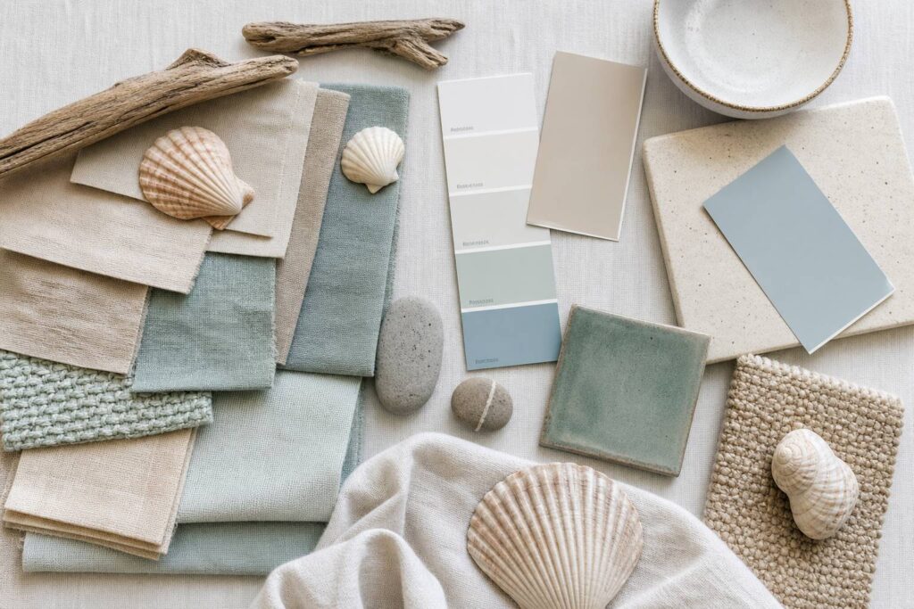 Palette littorale authentique et chic pour décoration bord de mer