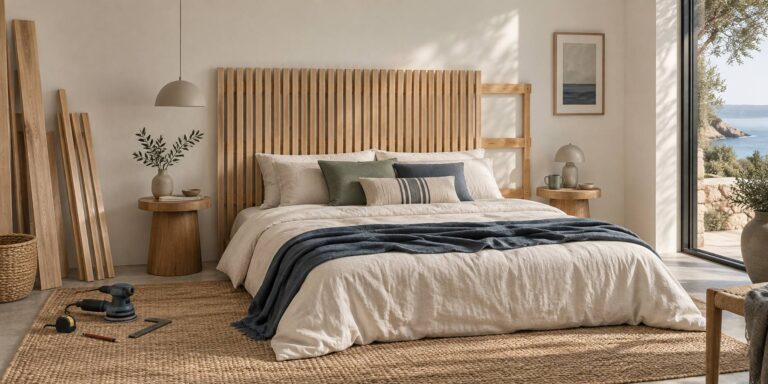 Astuces simples pour créer une tête de lit en bois personnalisée