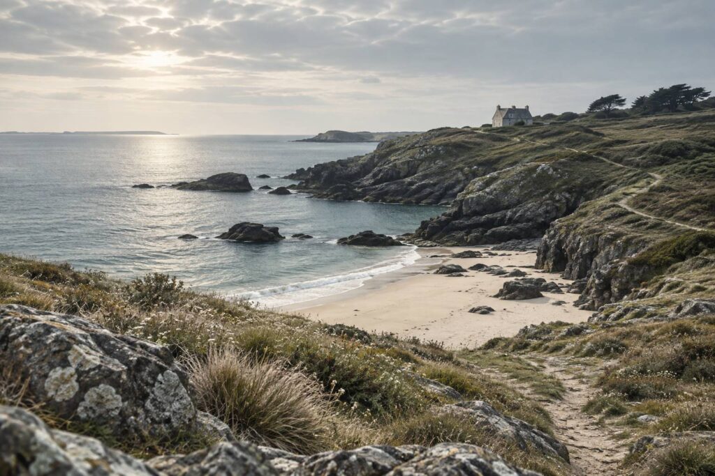 Illustration éditoriale du sujet : Découvrez en images les trésors cachés de la presqu'île de Crozon