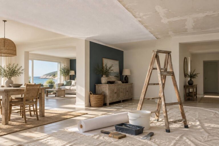 Guide pratique pour installer de la toile de verre au plafond comme un professionnel