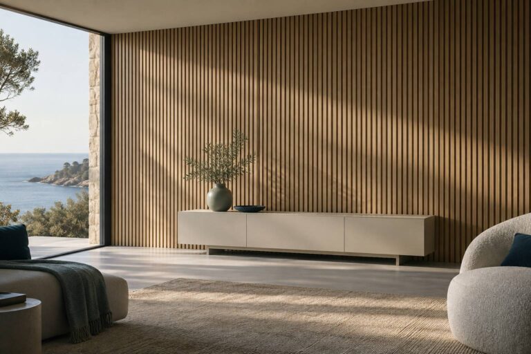 Tapisserie à tasseaux en bois : nos astuces incontournables pour intégrer cette tendance chaleureuse dans votre intérieur !