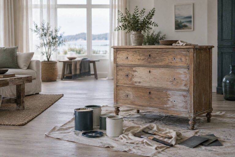 Teintes inspirantes pour redonner vie à vos meubles en bois